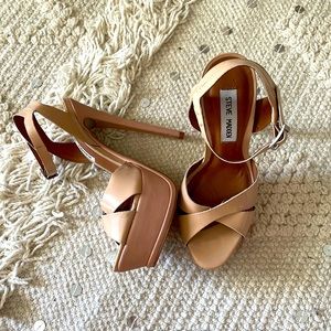 Steve Madden Nude Stiletto Heels